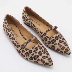 Pointy Ballerina TMA05001 Leopard Sand