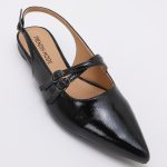 Pointy Slingback TMA05002 Patent Black - Image 3
