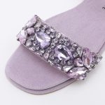 Crystal Sandals TMA09001 Purple - Image 4