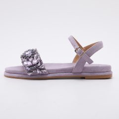 Sandalia con Cristales Morado