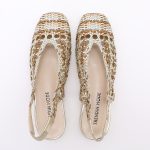 Braided Slingback TMA02001 Multi Bronze - Image 4
