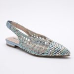 Braided Flat Slingback TMA03001 Multi Blue - Image 2