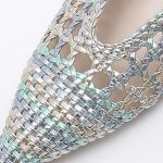 Braided Flat Slingback TMA03001 Multi Blue - Image 3