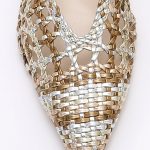 Braided Flat Slingback TMA03001 Multi Bronze - Image 3