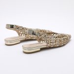 Braided Flat Slingback TMA03001 Multi Bronze - Image 6