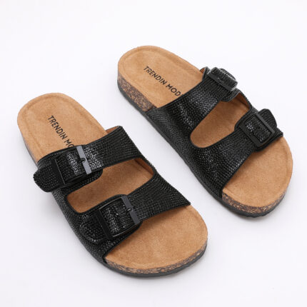 Cork Sandals TMF07002 Black - V2 (复制)